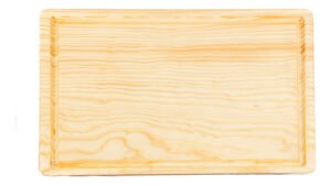 tabla de corte de pino natural chica