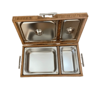 grill caja box parrillera jumbo enchapada